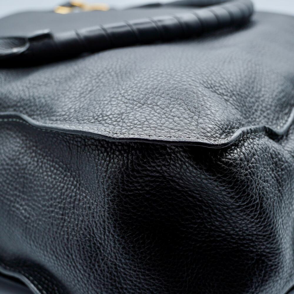 Chloe Calfskin Medium Marcie Satchel Black - Picture 7 of 11